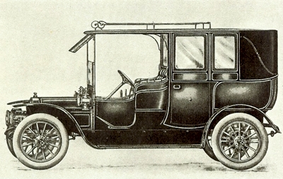 1910 Leon Bollée Landaulet 25/30 hp