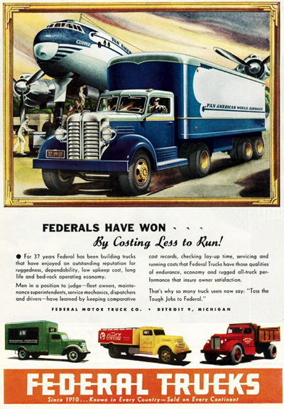 1946 Federal Heavy Duty Truck