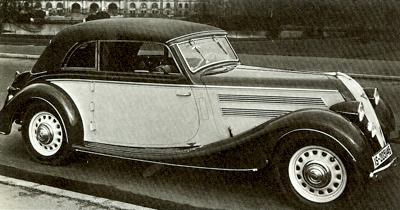 1937 Hanomag Cabriolet