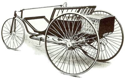 1888 Starley & Sutton Powered Tricycle