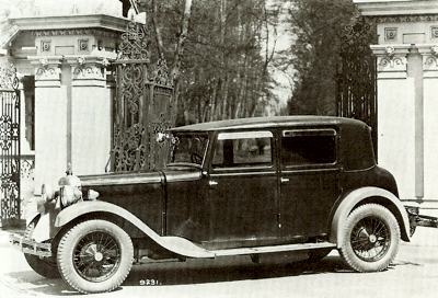 1929 Weymann 4 door saloon body, seen here on a Daimler 16/55 chassis
