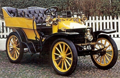 1903 Wolseley four seater - then the work of Frederick Wolseley and Herbert Austin