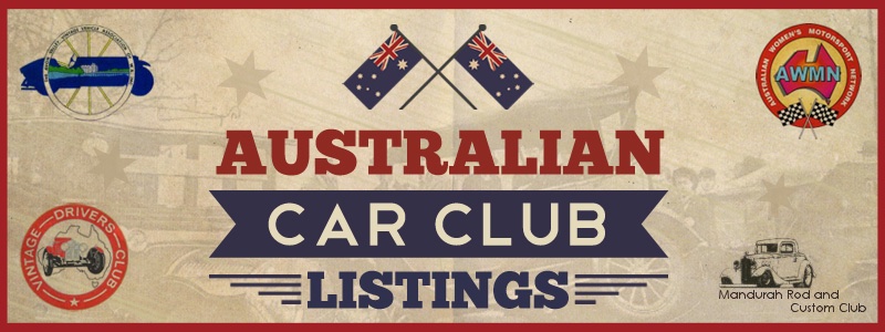 Unique Cars and Parts Car Club Listing
