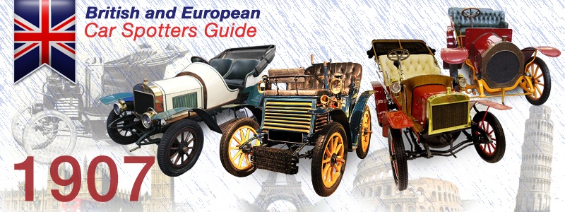 1907 British and European Car Spotters Guide