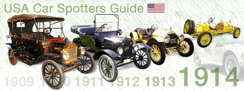American Car Spotters Guide - 1914