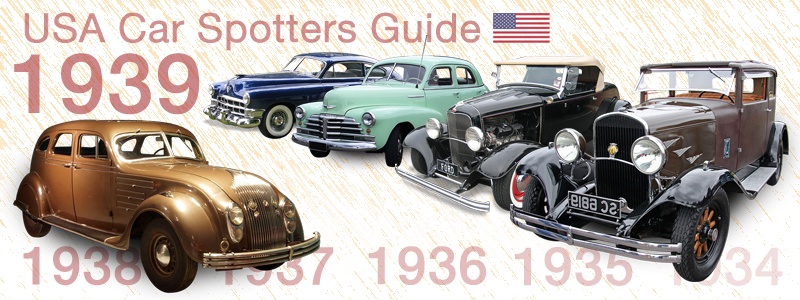 American Car Spotters Guide - 1939