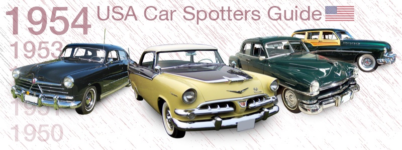 American Car Spotters Guide - 1954