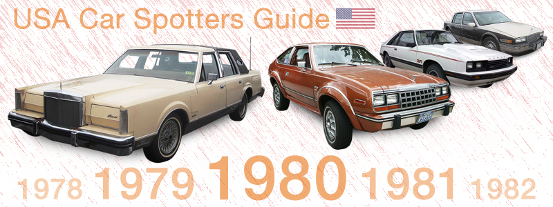 American Car Spotters Guide - 1980