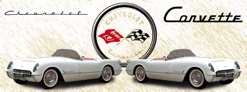 1953 Chevrolet Corvette Sports Car Advdertisements