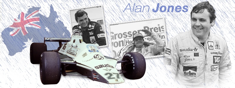 Alan Jones  Grand Prix Masters Driver Cap 