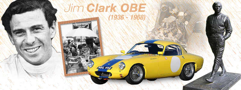 Jim Clark OBE (1936 - 1968)