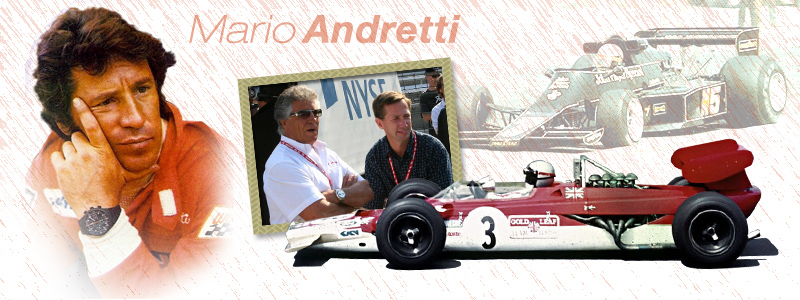 Mario Andretti (b. 1940)