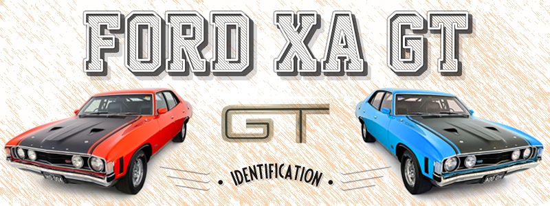 Ford XA GT Identification