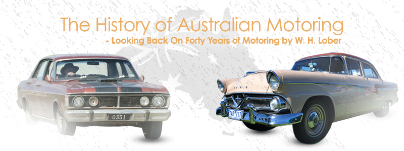 The History Of Australian Motoring