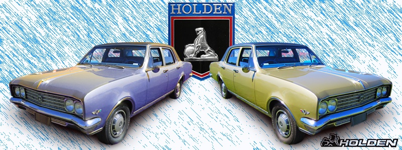 Holden HT Colour Card Brochure