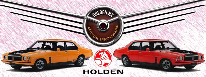 Holden HX Technical Specifications