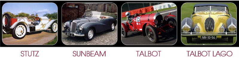 Stutz, Sunbeam, Talbot, Talbot-Lago