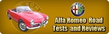 Alfa Romeo Road Tests and Reviews
