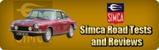 Simca Road Tests and Reviews
