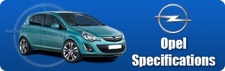 Opel Specifications