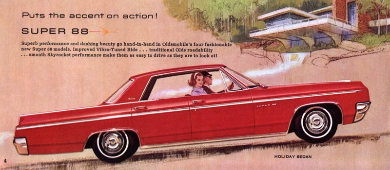 1963 Oldsmobile Holiday Sedan